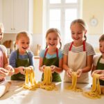 PASTA & GARLIC KNOTS w/ DAVID WILEY, AUGUST 19TH at 4:30PM, $35 PER CHILD