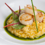 RISOTTO MILANESE w/ SEARED SEA SCALLOPS / CHEF MICHELLE BROWNING, APRIL 12TH at 3PM, $70 PER PERSON, BYOB