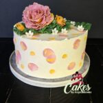 PALETTE PAINTED FLORAL CAKE CLASS w/ CHEF ANGELA BOWES, AUGUST 30TH at 3PM, $75 PER PERSON